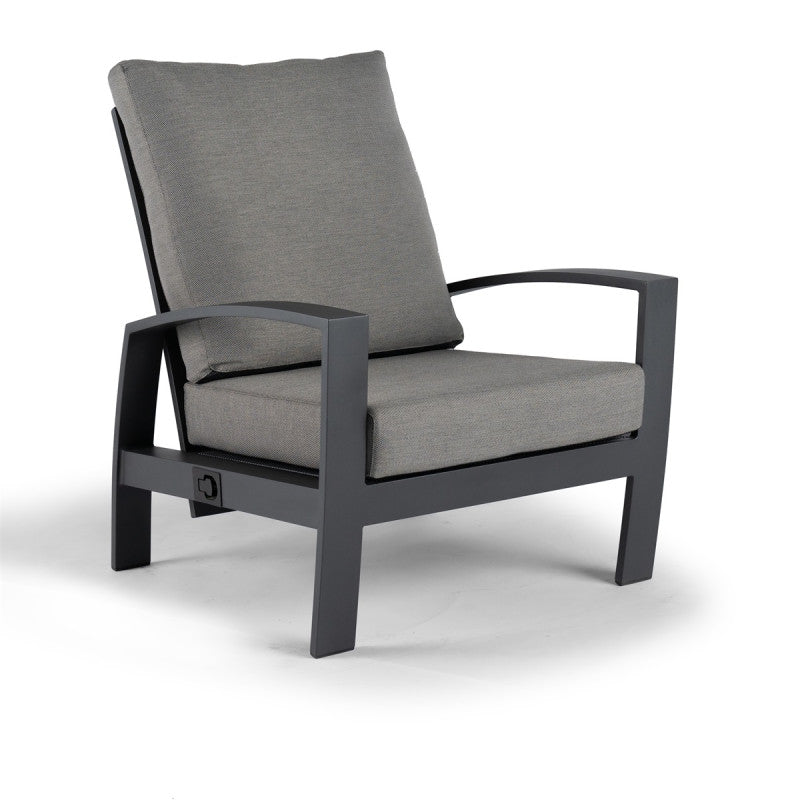 Tierra Outdoor Loungeset Valencia charcoal 3-delig