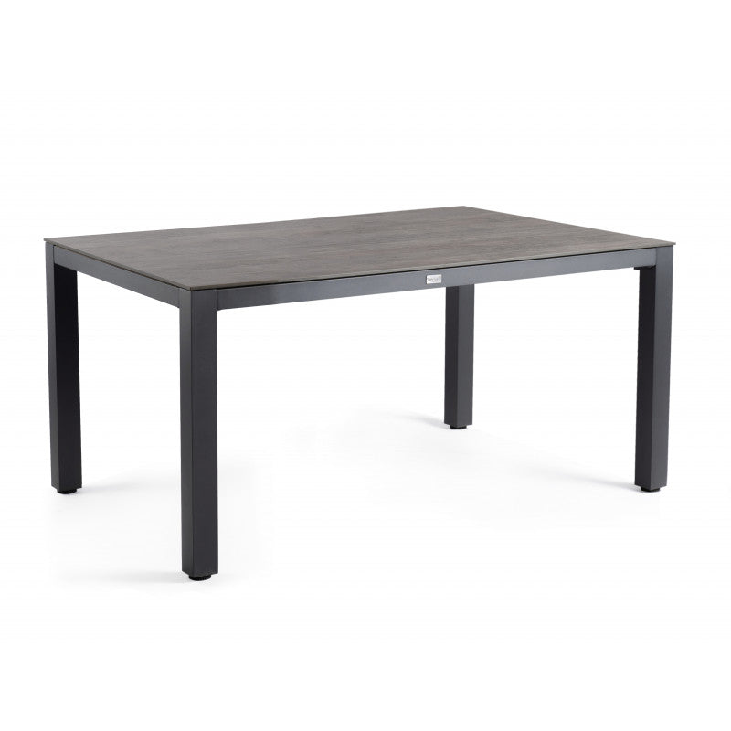 Tierra Outdoor Diningset Foxx teak - Briga forest grey 5-delig