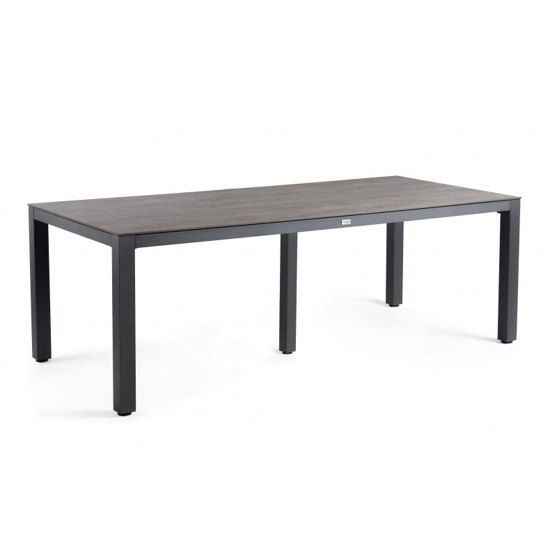 Tierra Outdoor Diningtafel Briga charcoal-forest grey 280x100cm