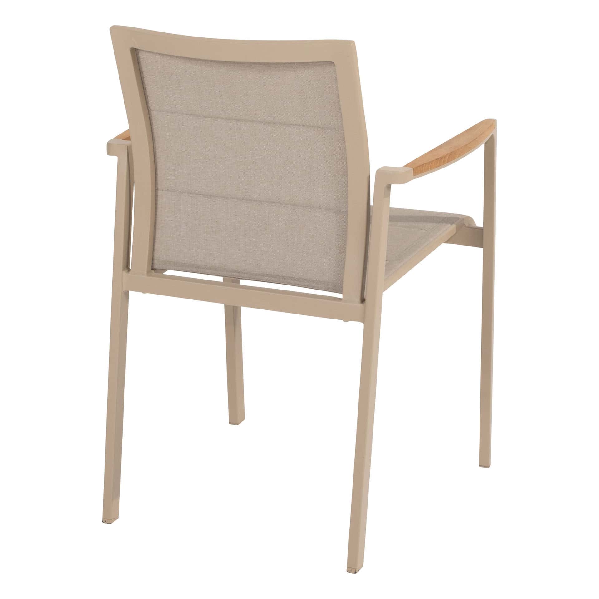 Taste 4SO Stapelstoel Cortina latte