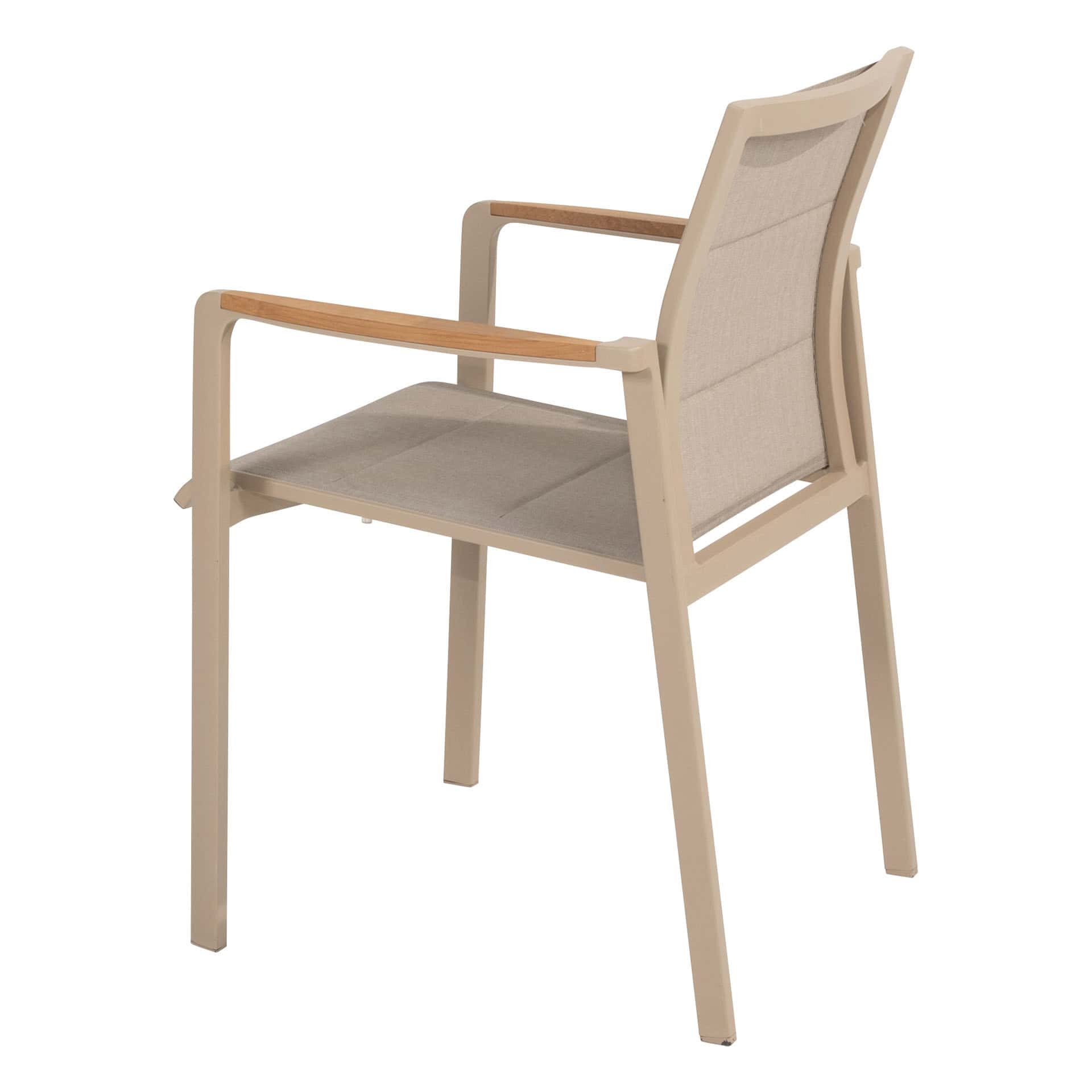 Taste 4SO Stapelstoel Cortina latte