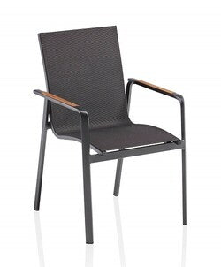 Kettler Stapelstoel Diamond antraciet
