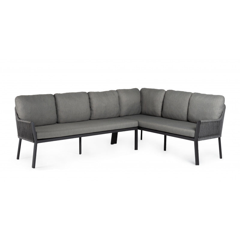 Tierra Outdoor Loungehoek Liv rechts charcoal