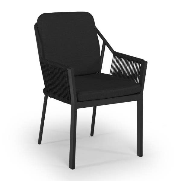 Tierra Outdoor Diningstoel Liv black