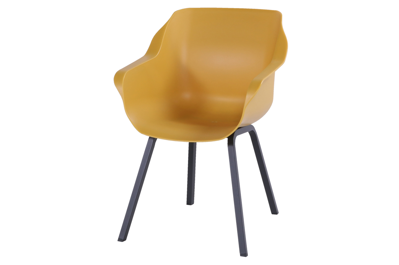 Hartman Sophie element armchair black-curry yellow