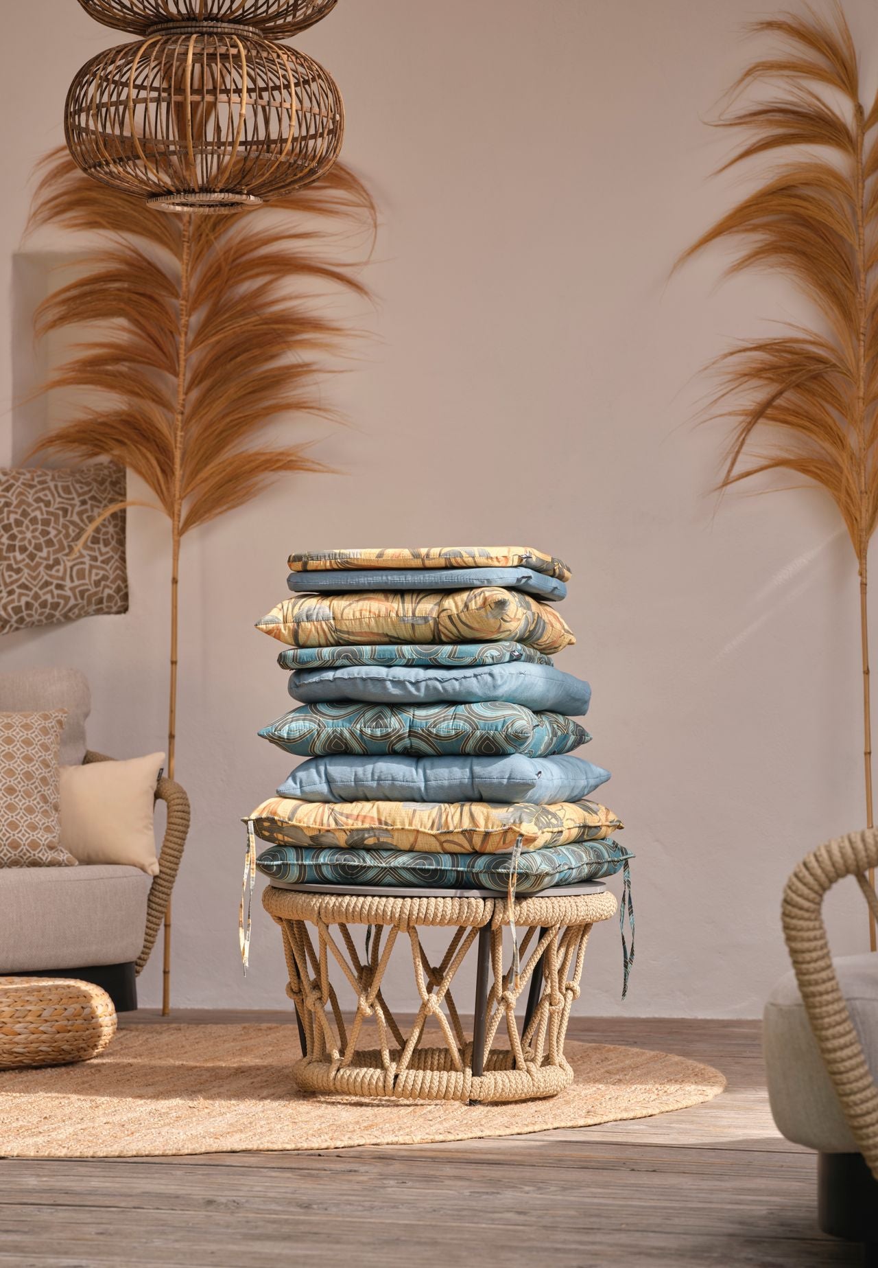 Hartman Cuba Ocean 44x40x3cm Zitkussen Delphine