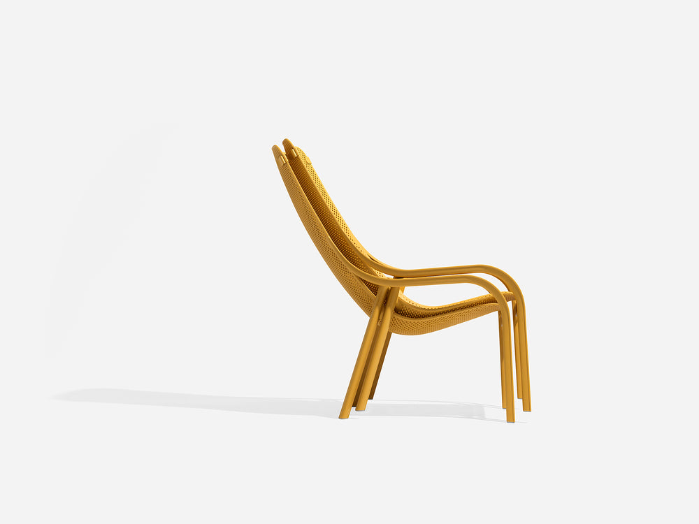 Nardi Net lounge senape