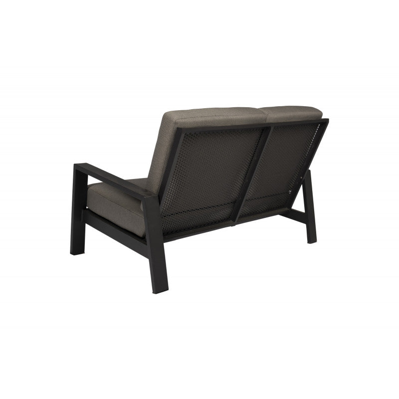 Tierra Outdoor Loungebank 2-zits Queens charcoal