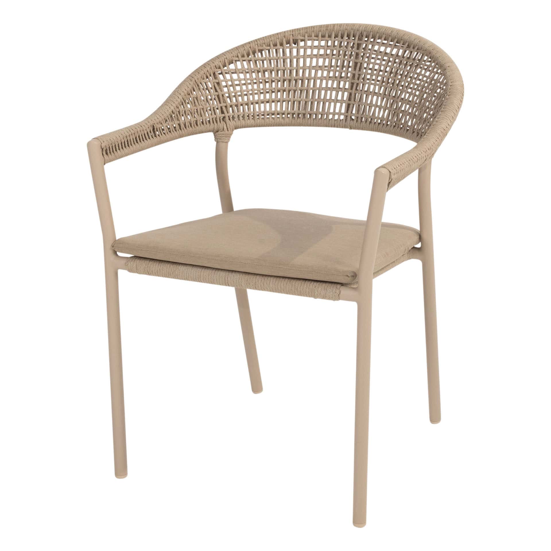 Taste 4SO Stapelstoel Sienna latte