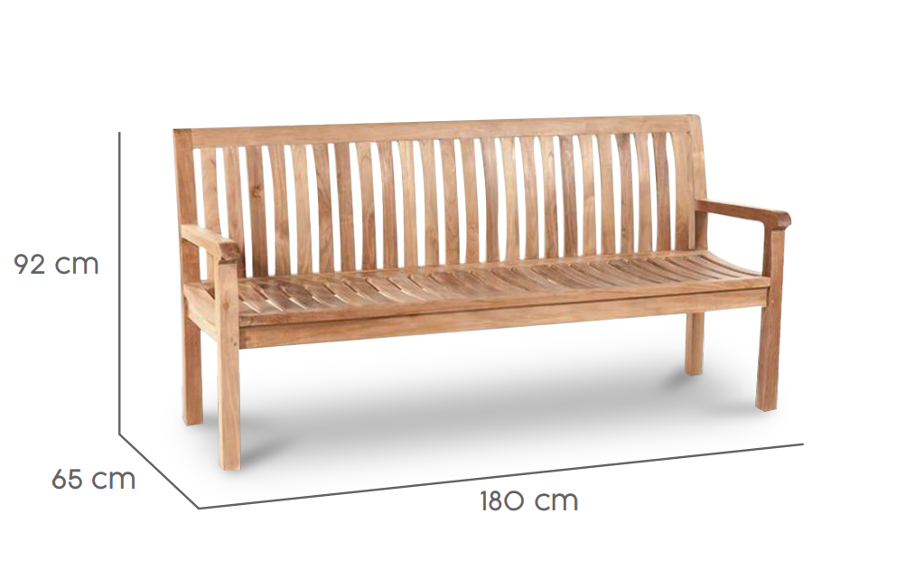 Tierra Outdoor Tuinbank Comfort teak 180cm