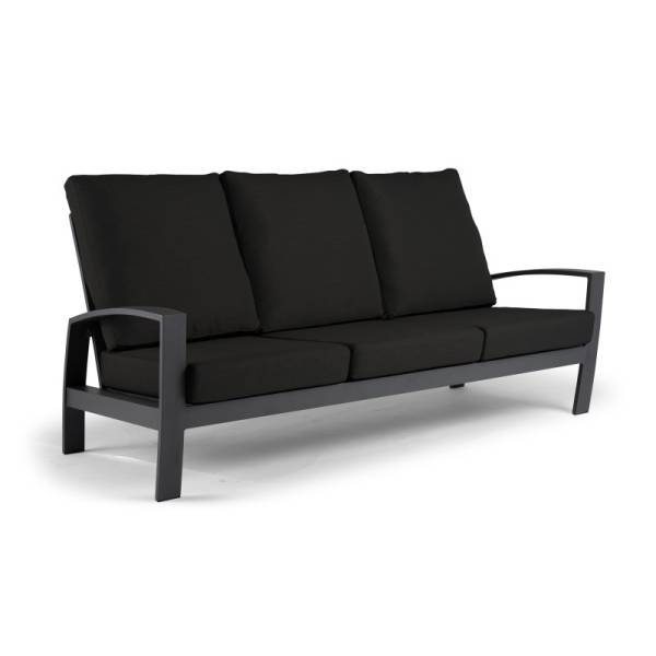 Tierra Outdoor Loungebank 3-zits Valencia black