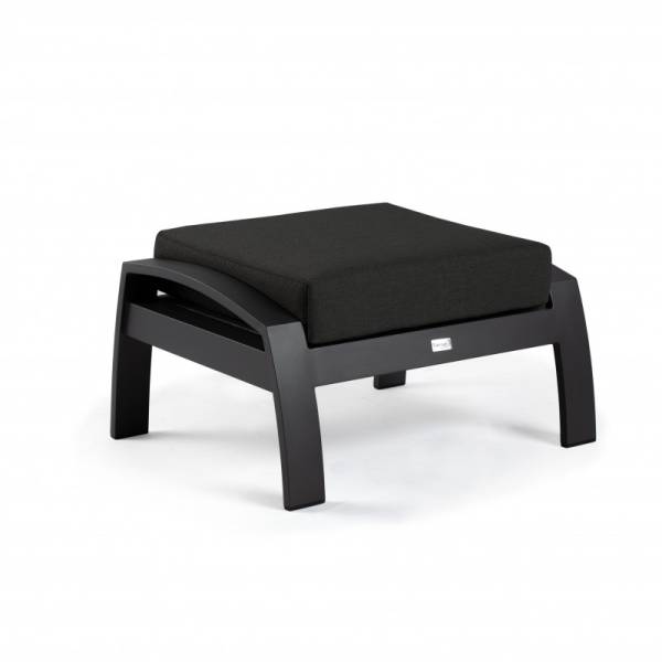 Tierra Outdoor Hocker Valencia black