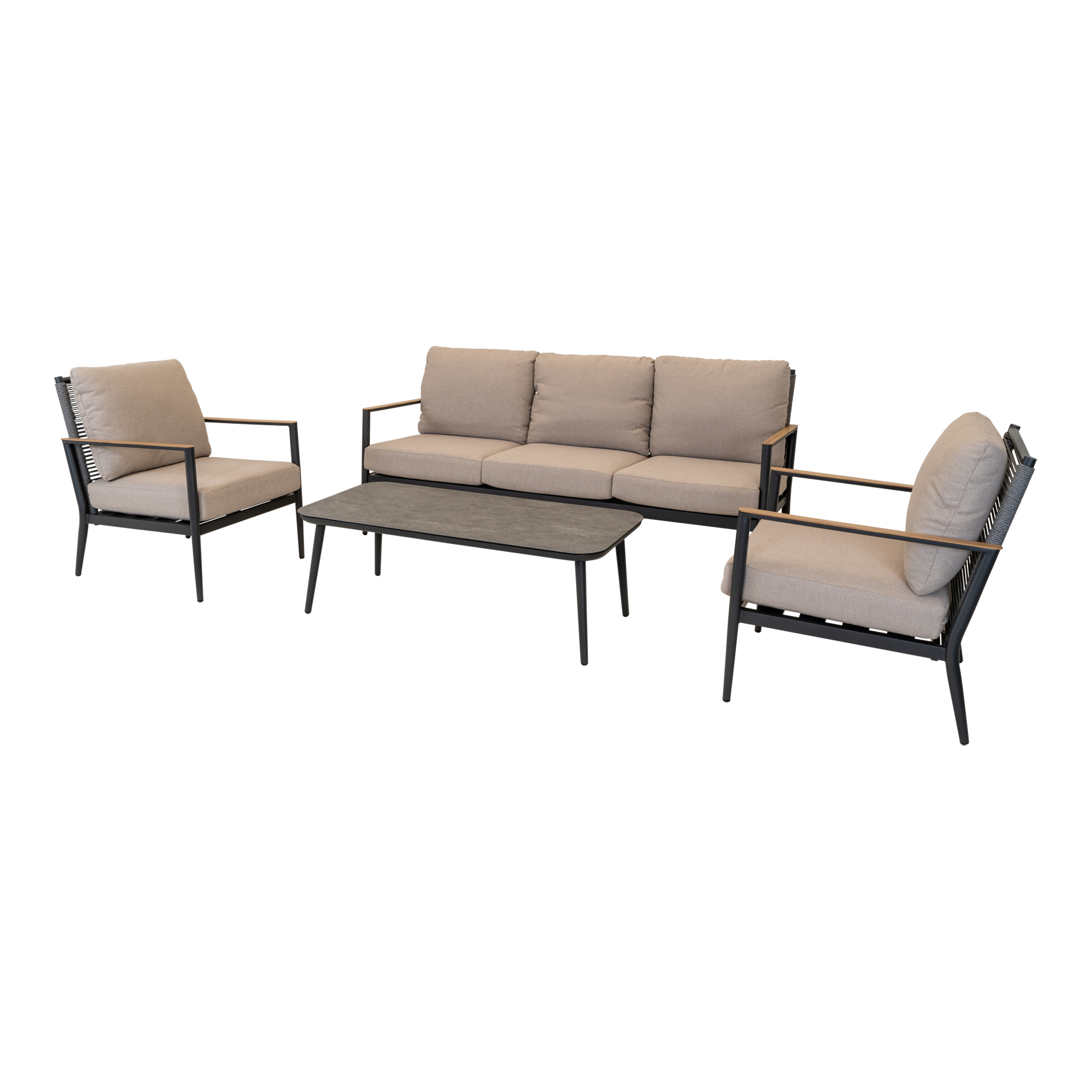 Lesli Living Loungeset Feda 4-delig