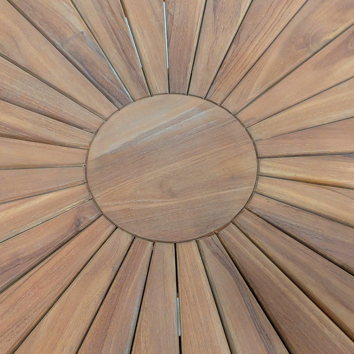 Jojo Living Klaptafel  Lombok teak Ø110cm