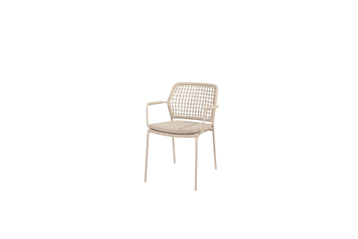 Taste 4SO Diningset Barista latte-Praddo barrel 240x105cm 7-delig