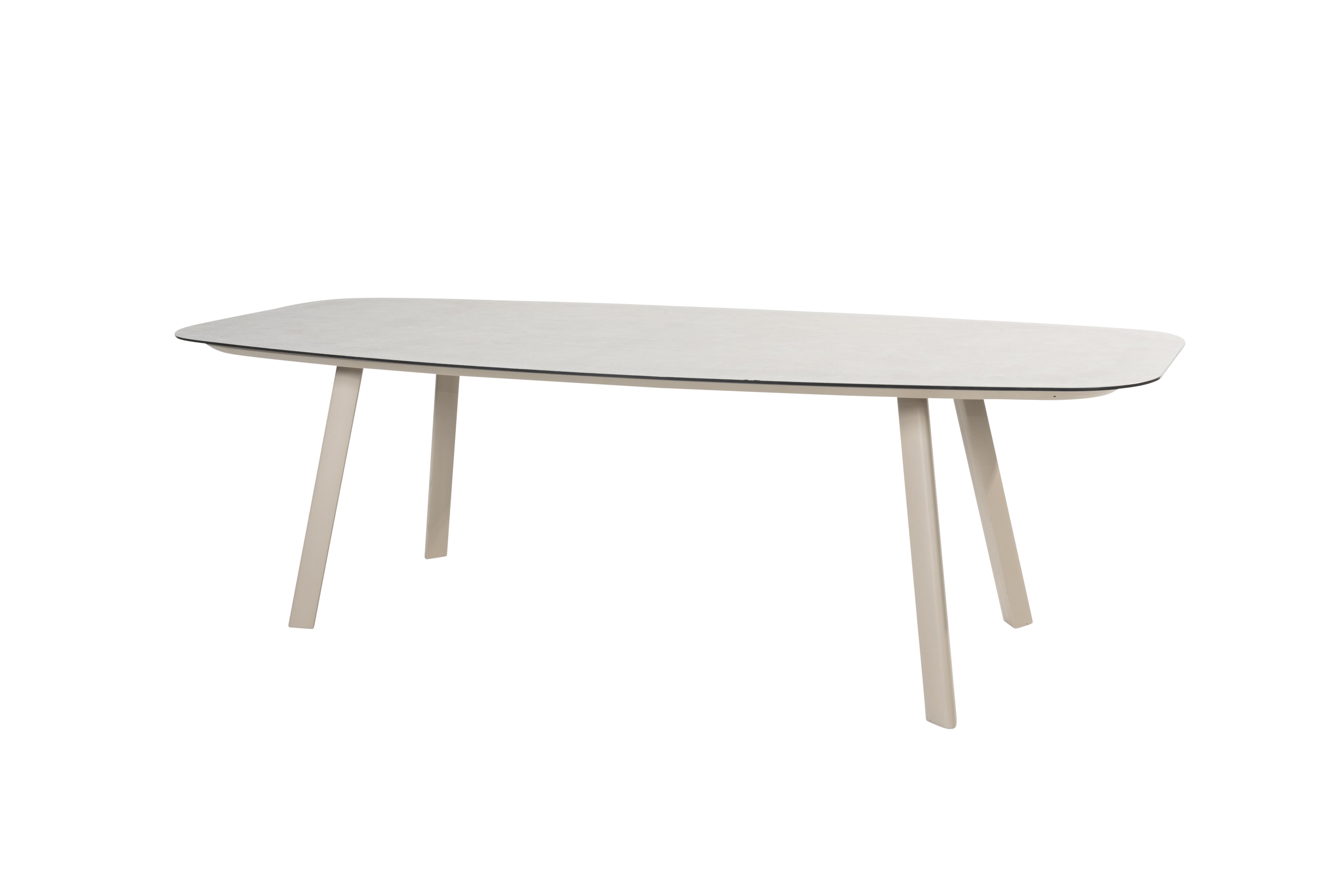 Taste 4SO Diningtafel Manolo 240x103cm geprint keramiek latte