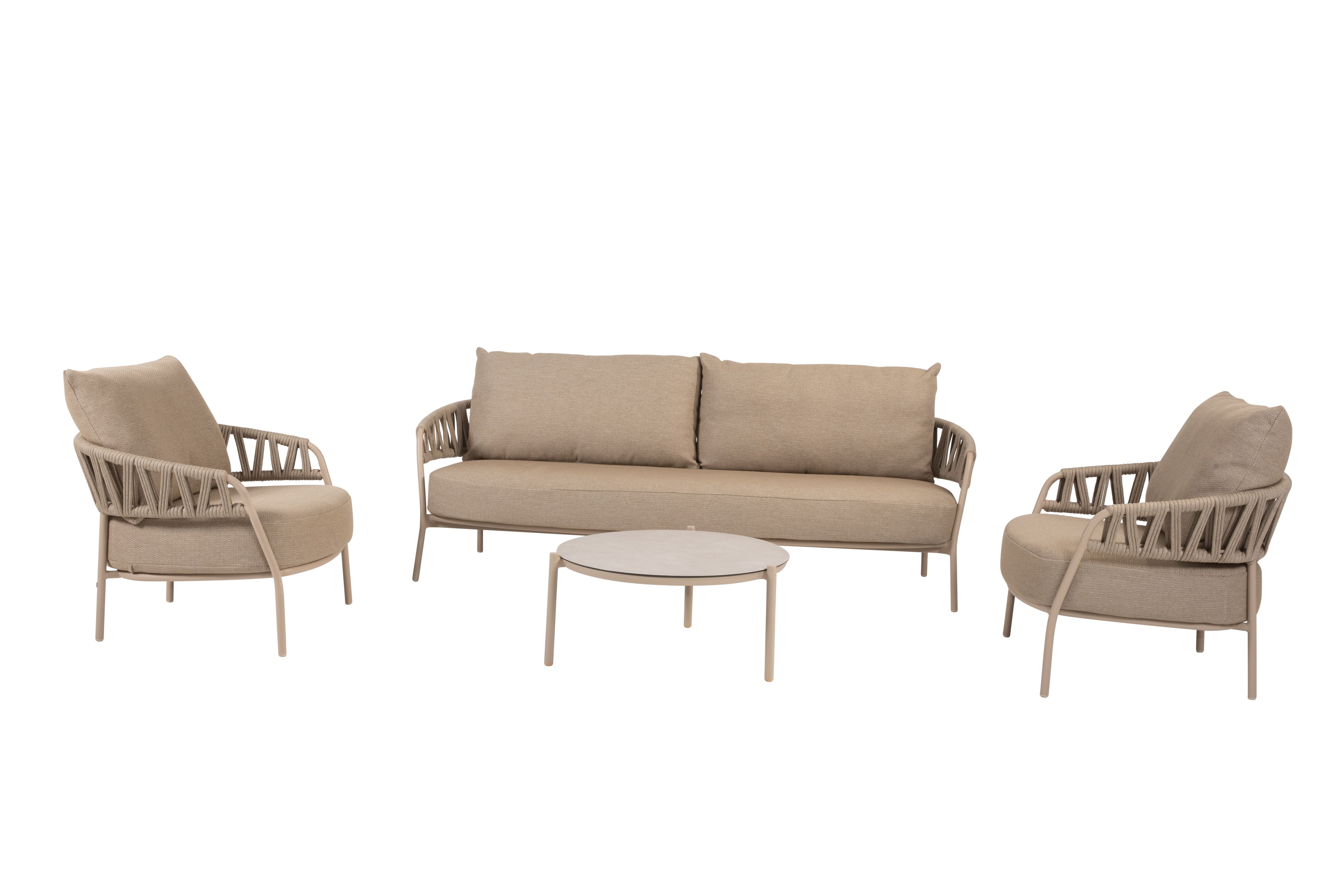 Taste 4SO Loungeset Calma latte 4-delig