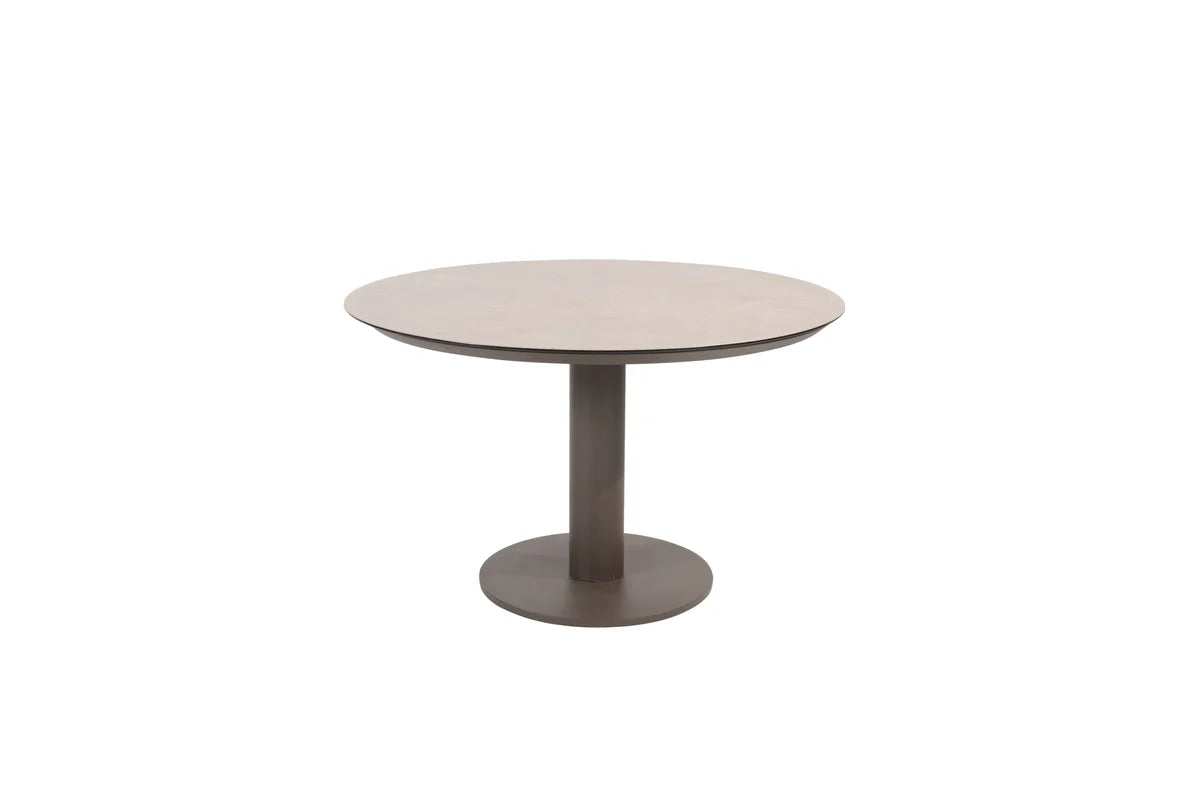 Taste 4SO Diningset Cannes terre-Sarah ø120cm 5-delig