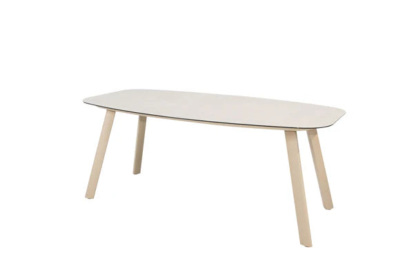 Taste 4SO Diningset Puglia latte-Manolo 180x95cm 5-delig