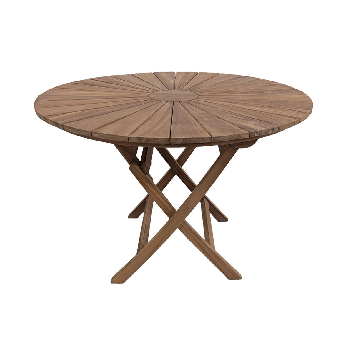Jojo Living Klaptafel  Lombok teak Ø110cm