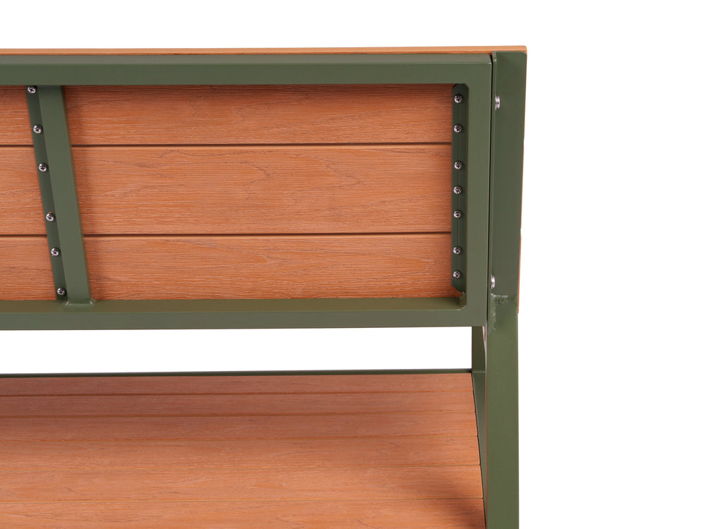 MaximaVida Bermuda tuinbank 120 cm olijfgroen