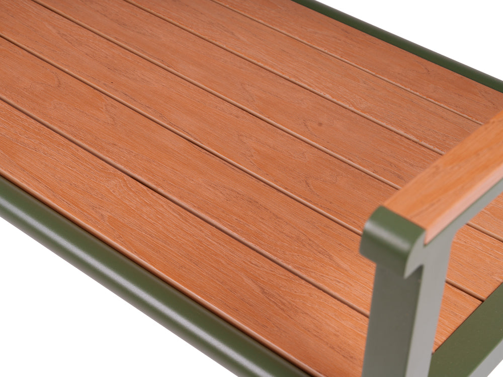 MaximaVida Bermuda tuinbank 120 cm olijfgroen
