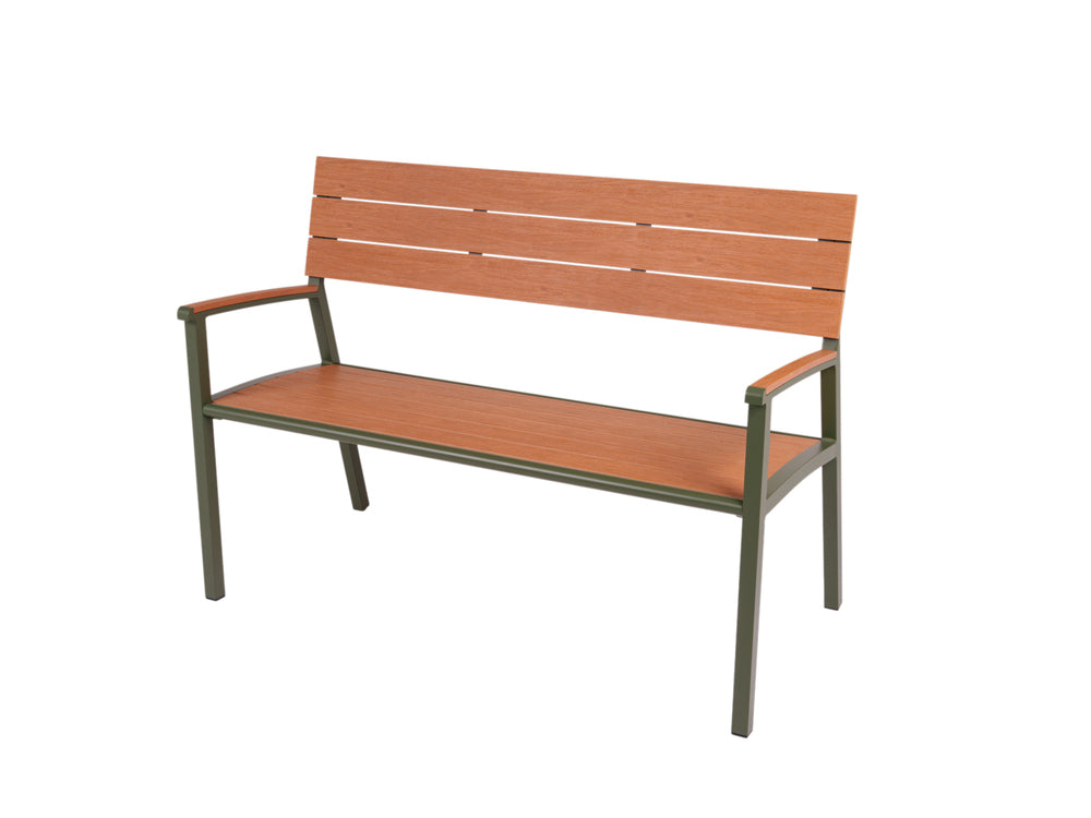 MaximaVida Bermuda tuinbank 120 cm olijfgroen