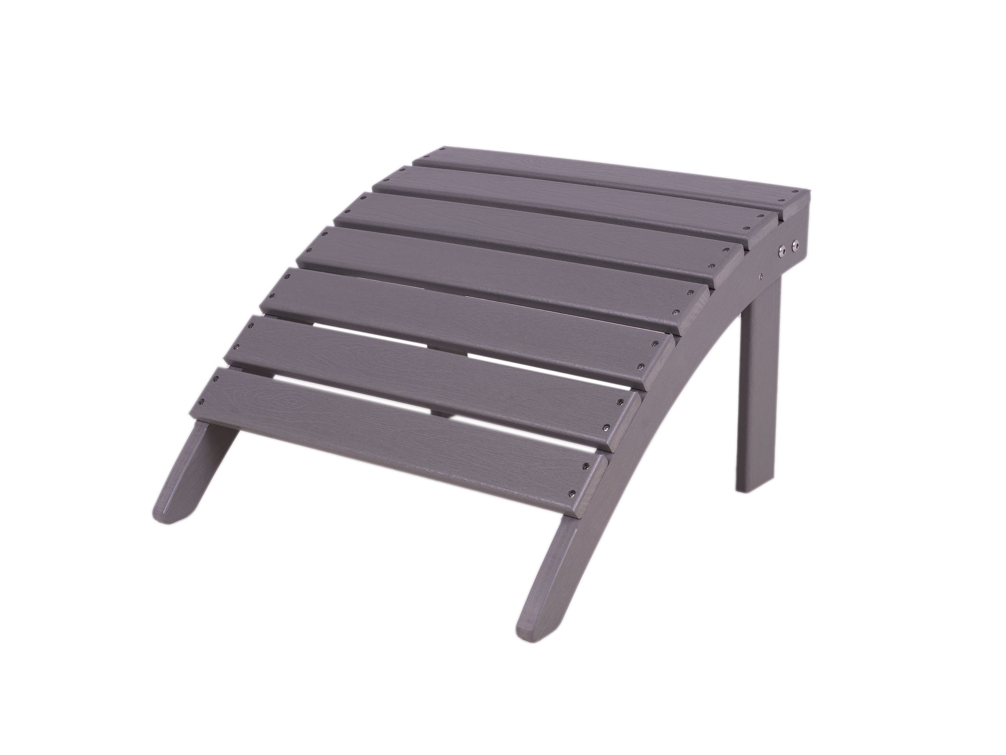 MaximaVida Montreal kunststof adirondack voetenbankje grijs