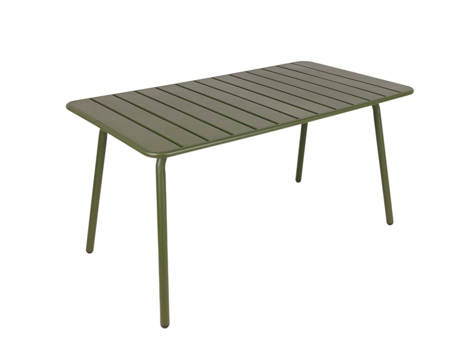 MaximaVida Max metalen tuintafel 150x80 cm olijfgroen