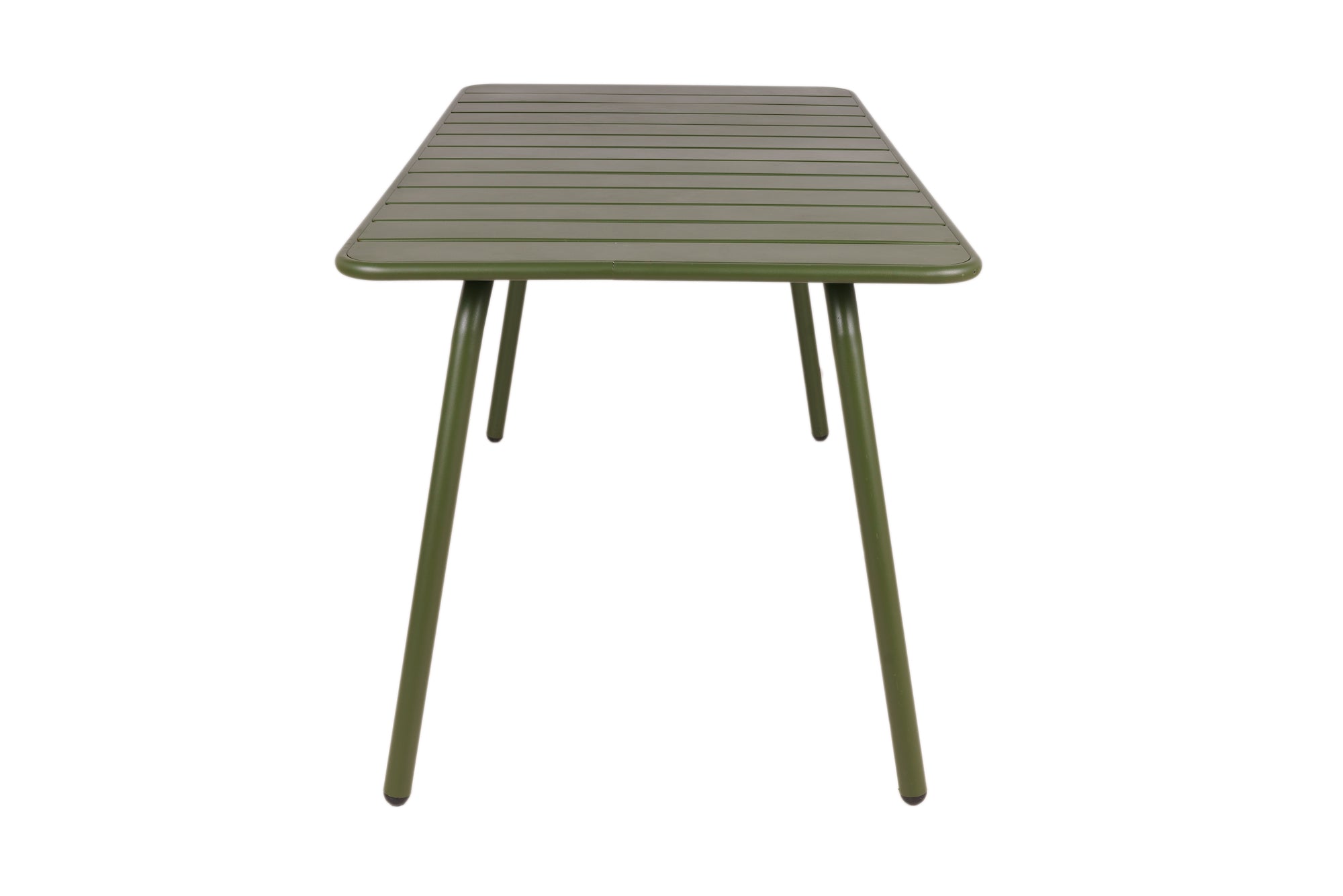 MaximaVida Max metalen tuintafel 150x80 cm olijfgroen