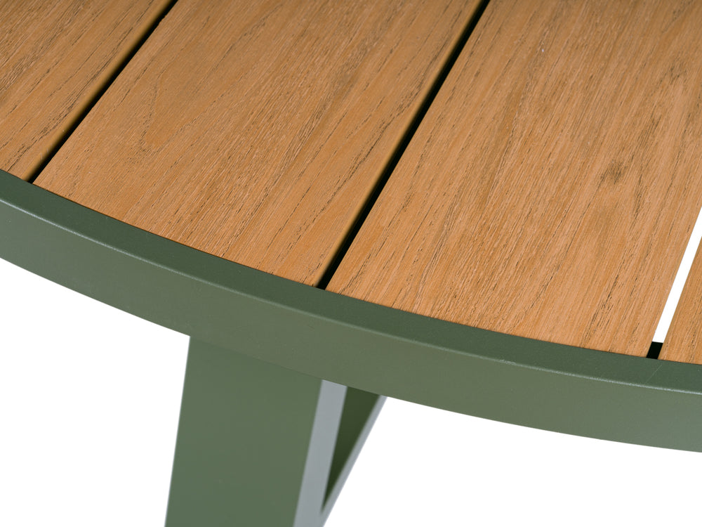 MaximaVida Bermuda picknicktafel Ø250 cm olijfgroen