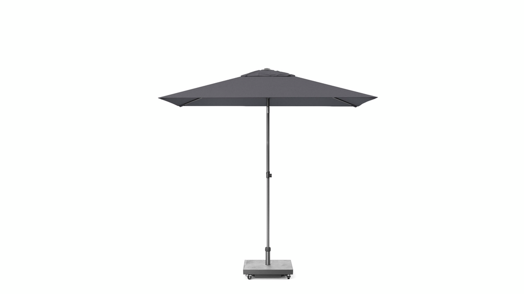 Platinum Parasol Lisboa 210x150cm Antraciet