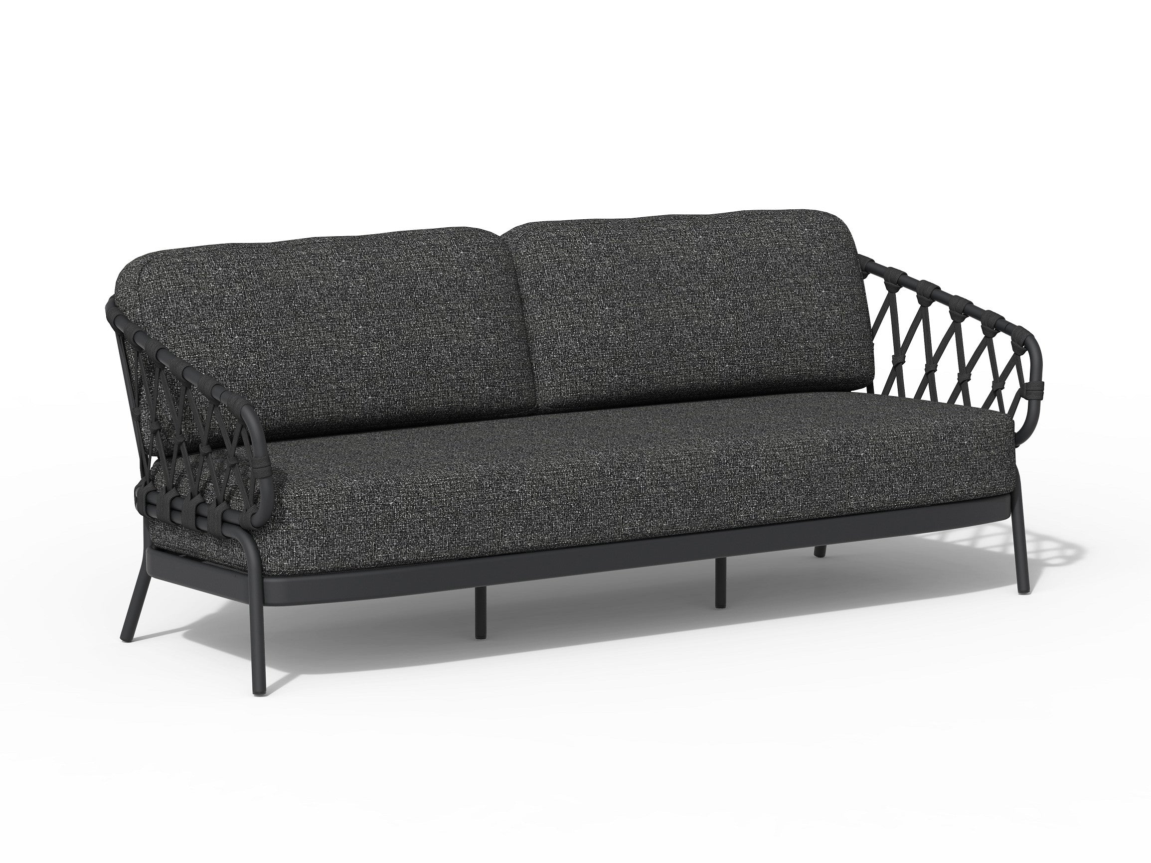 Tierra Outdoor Loungebank 3-zits Natal Charcoal