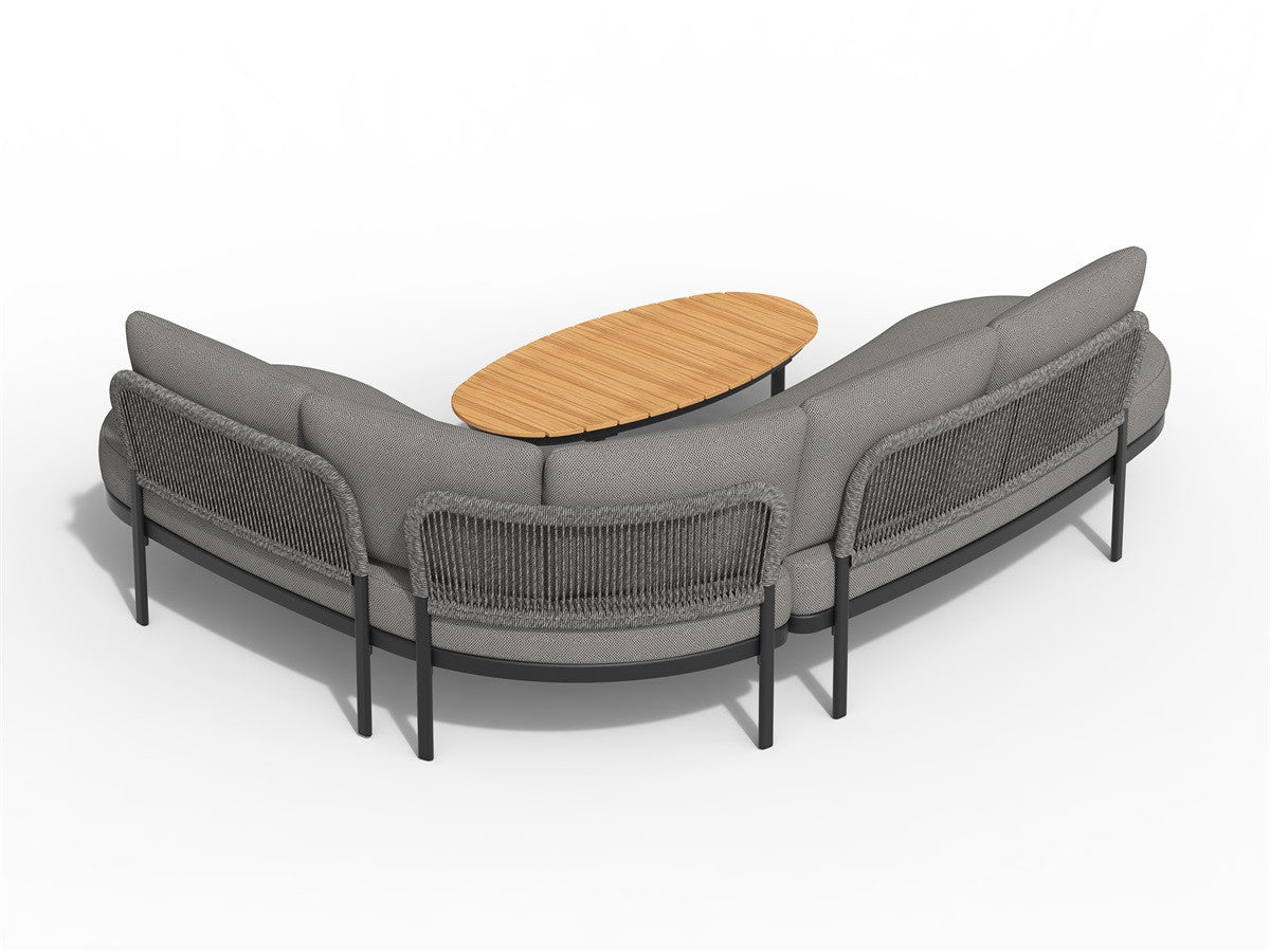 Tierra Outdoor Loungehoek Fumanu Links Charcoal