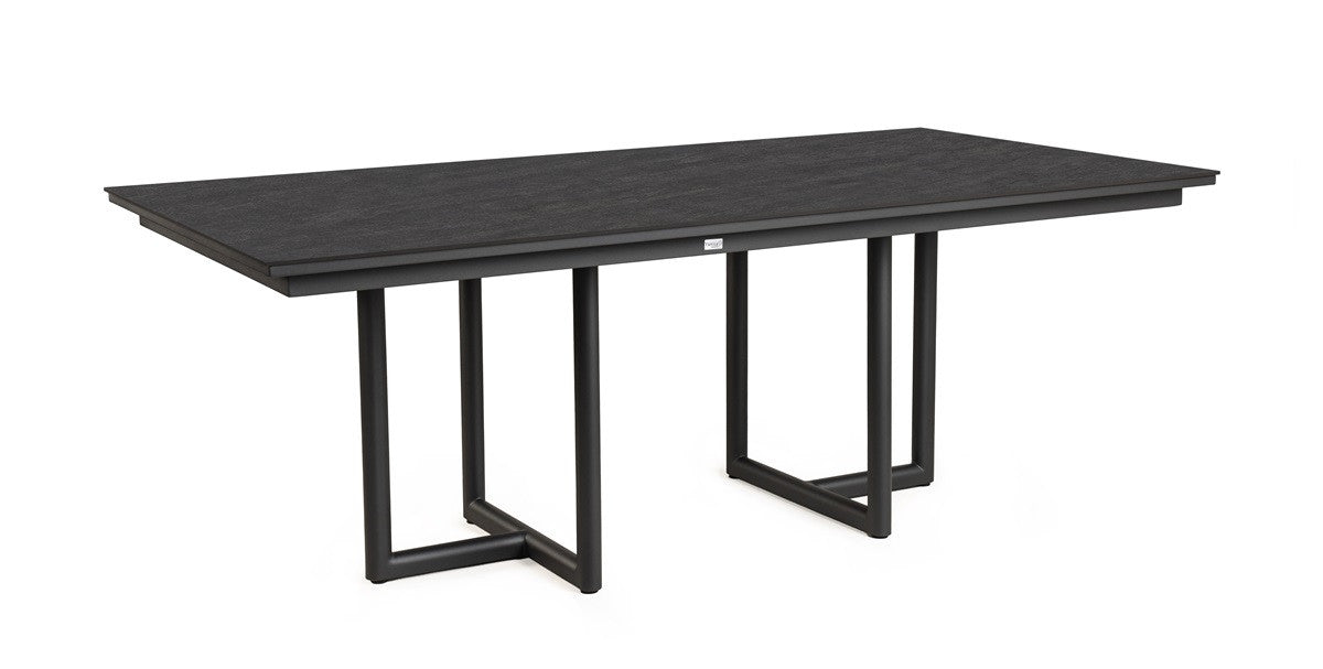 Tierra Outdoor Naro Diningtafel Dekton bromo 220x100cm charcoal