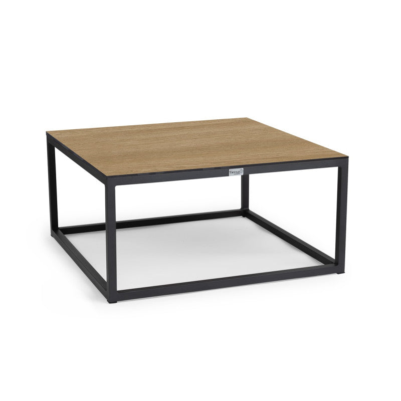 Tierra Outdoor Rio L Loungetafel bergamo 80x80cm charcoal