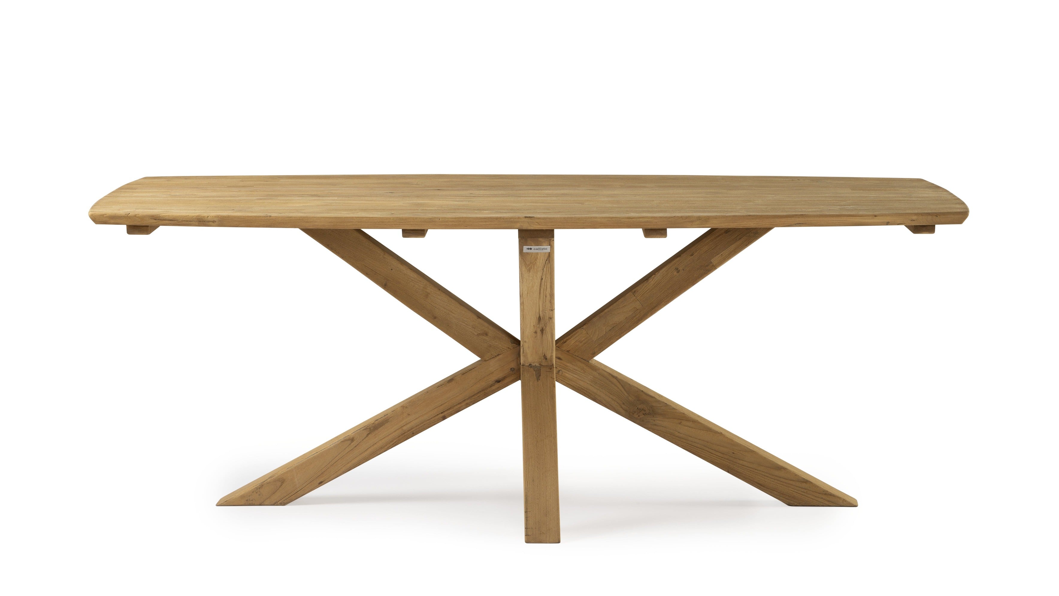 Callisto Outdoor Diningtafel Flores teak 180x90cm