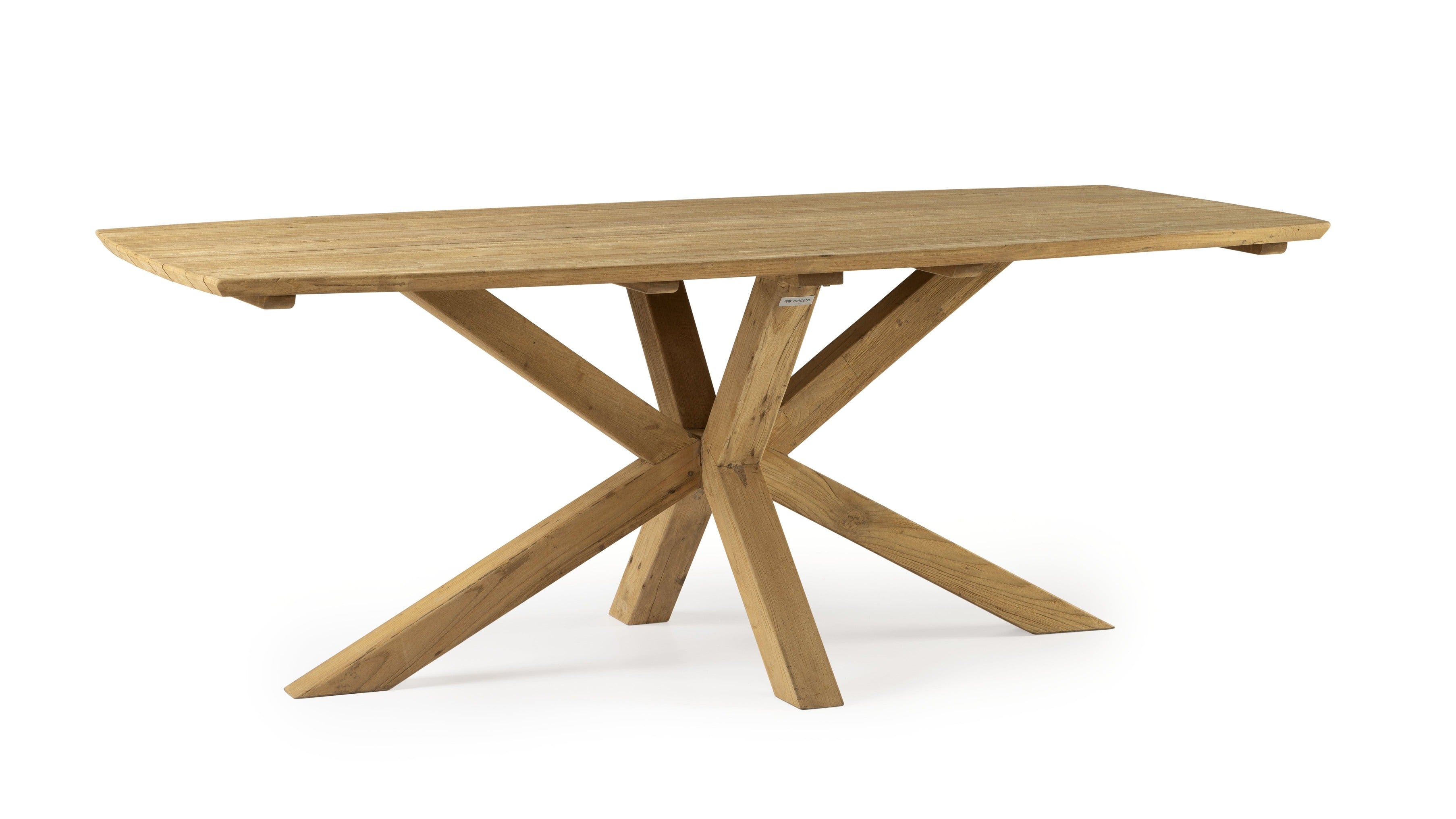 Callisto Outdoor Diningtafel Flores teak 180x90cm