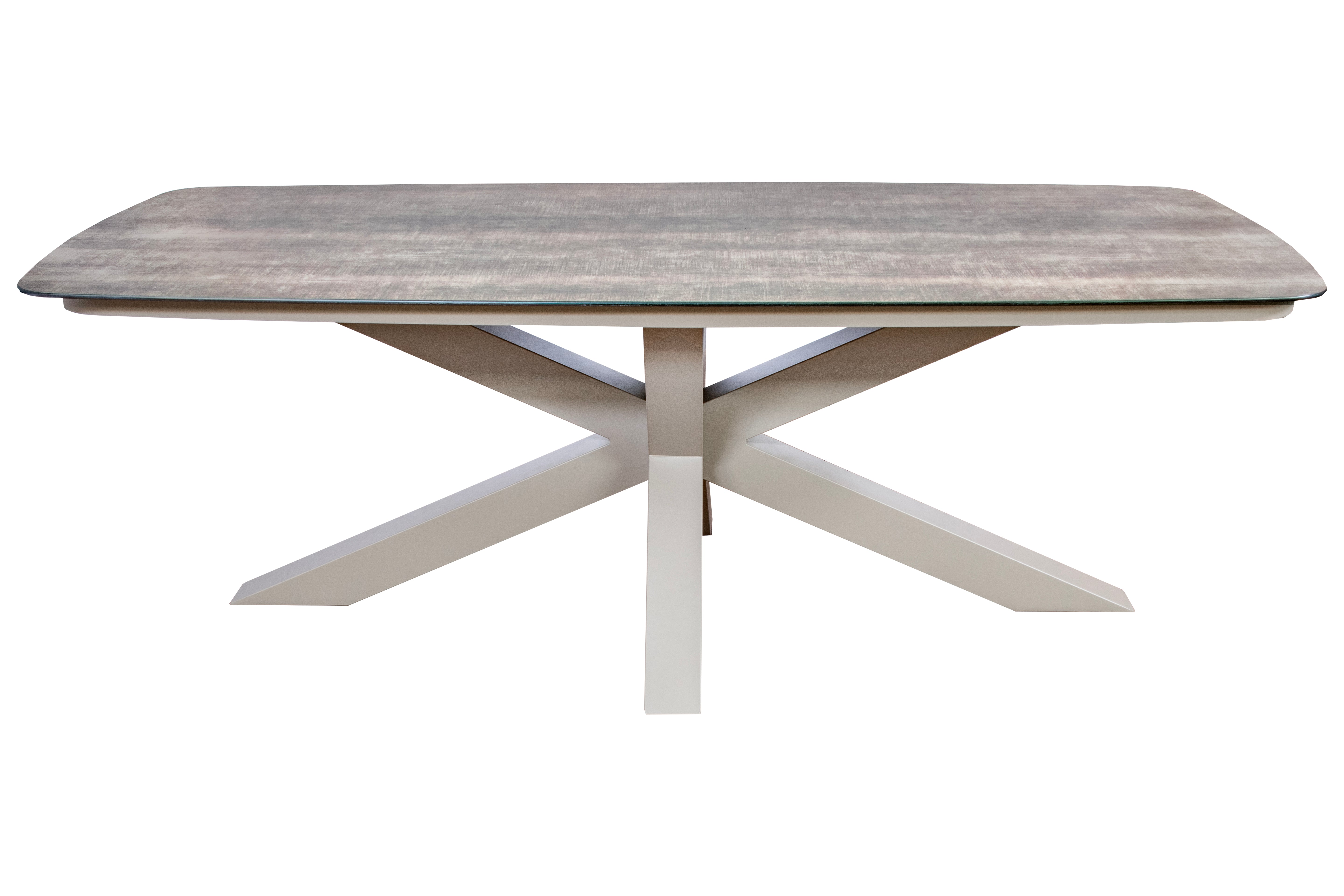 Sens-line Valerie Diningtafel taupe/ceramic 220x100cm