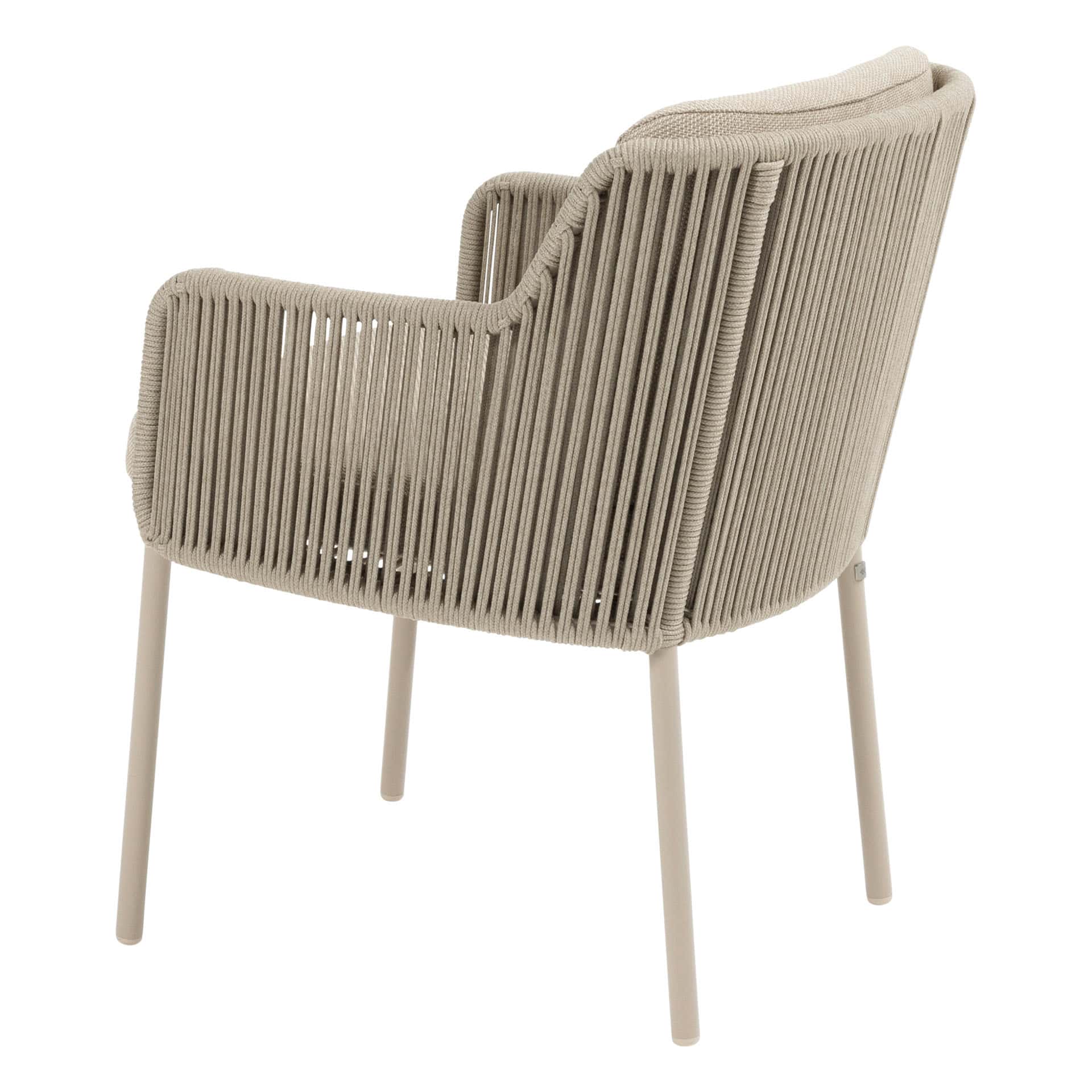 4 Seasons Outdoor Diningset Bernini latte-Prado keramiek 300x115cm 9-delig