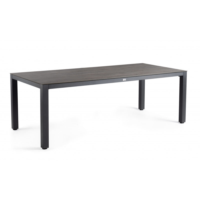 Tierra Outdoor Diningtafel Briga charcoal-forest grey 240x100cm