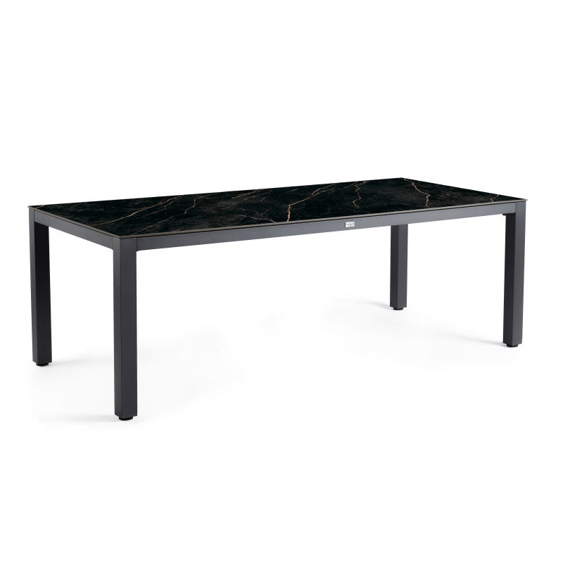 Tierra Outdoor Diningtafel Briga charcoal-marble 240x100cm