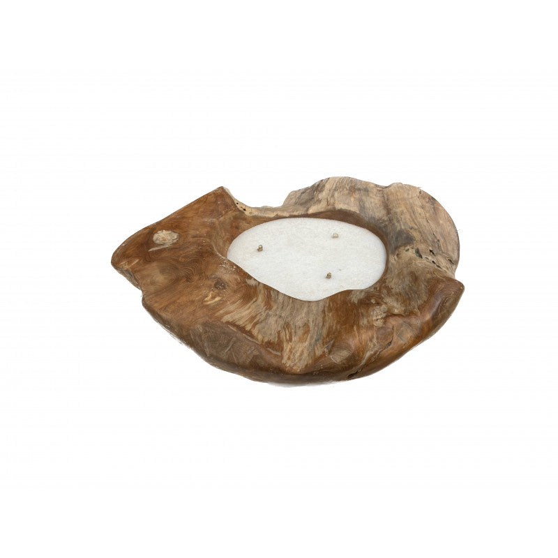 Tierra Outdoor Kaars Bowl teak Ø60cm