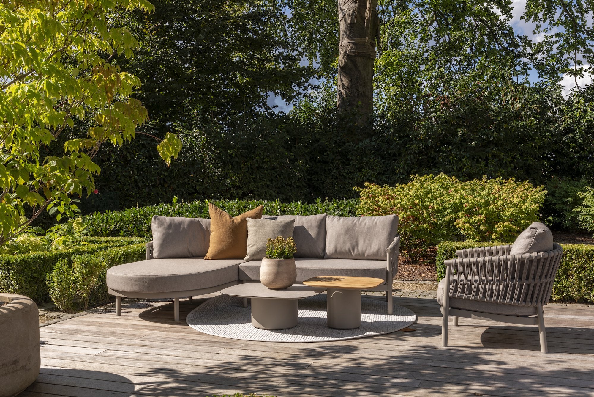 Taste 4SO Catalana chaise lounge loungeset 5-delig cloud