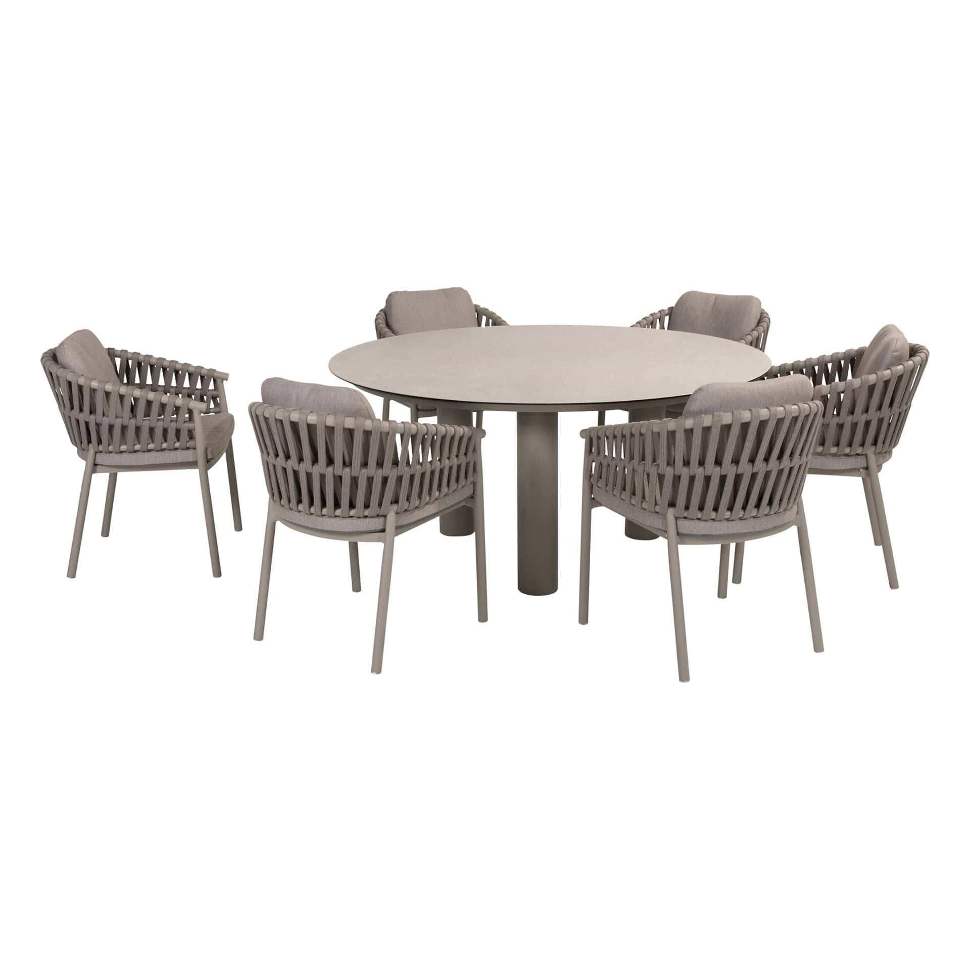 Taste 4SO Diningset Catalana-Donato ø160cm 7-delig