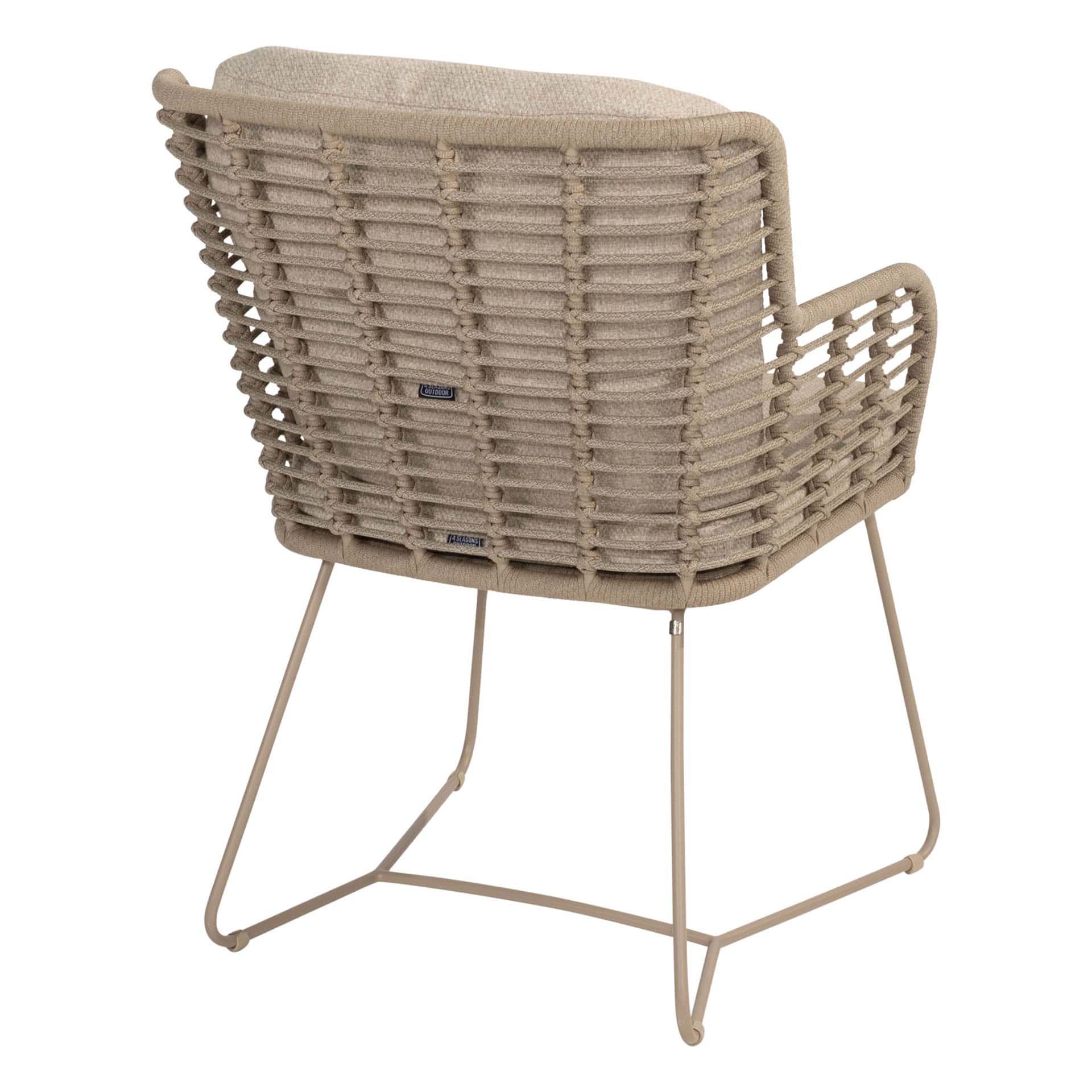 4 Seasons Outdoor Diningstoel Fabrice latte