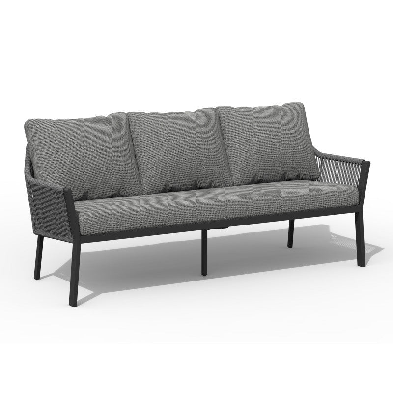 Tierra Outdoor Loungebank 3-zits Liv charcoal