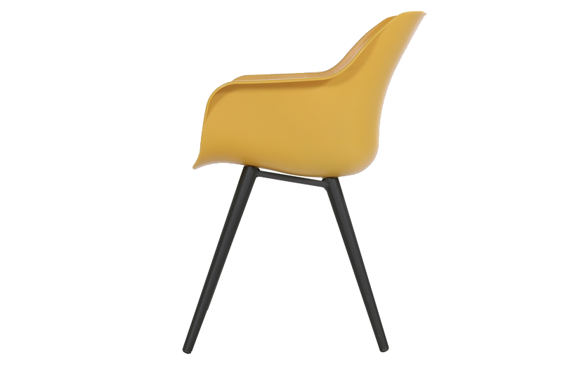 Hartman Sophie studio armchair black-curry yellow