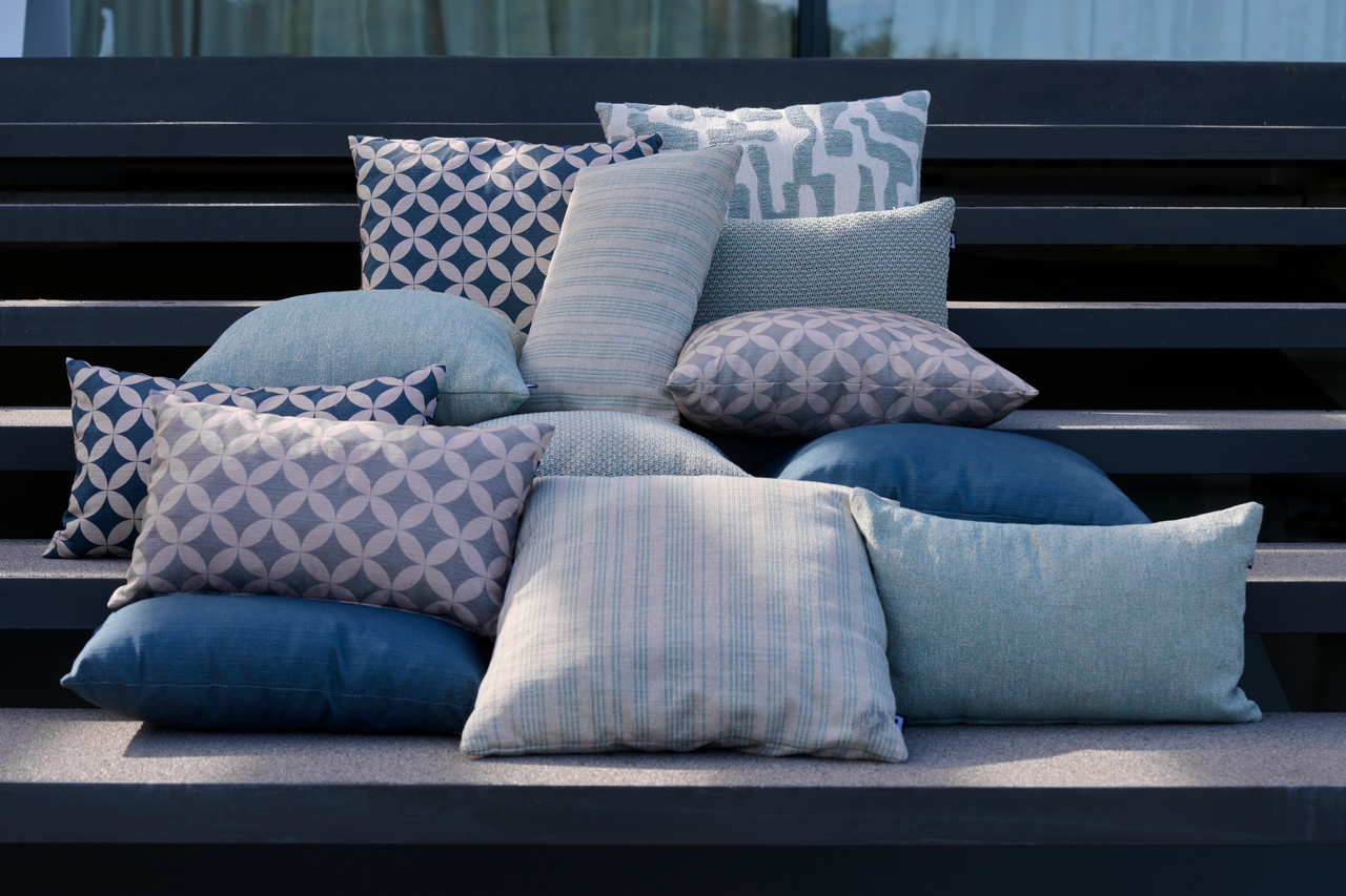 Hartman Viva Blue 50x50x16cm Sierkussen