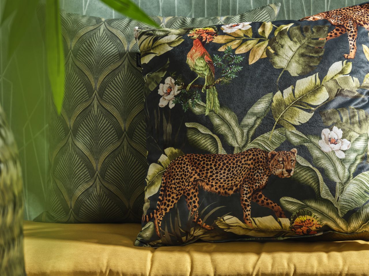 Hartman Cuba Mustard 180x50x9cm Bankkussen